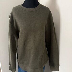 Amazon Essentials New with Tags Olive Green Crewneck Sweatshirt Mens Large